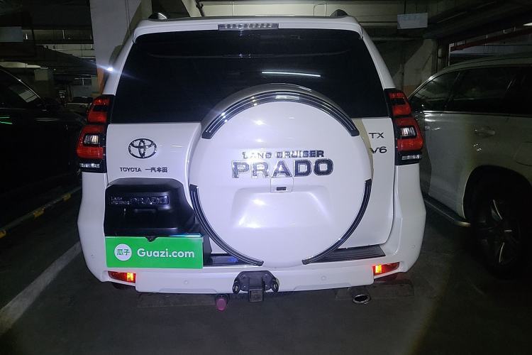 Used Toyota Prado 2018 3.5L Automatic TX-L NAVI with Rear-Mounted Spare Tire
