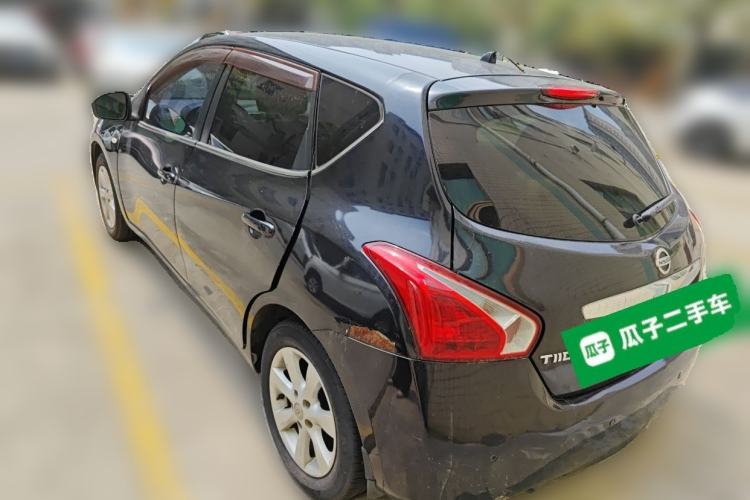 Used Nissan Tiida 2011 1.6L CVT Comfort Model Rear Left 45 Deg