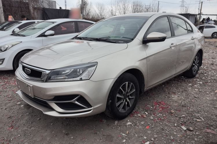 Used Geely Auto Emgrand 2019 Leading Edition 1.5L Manual Luxury Model China VI Standard
