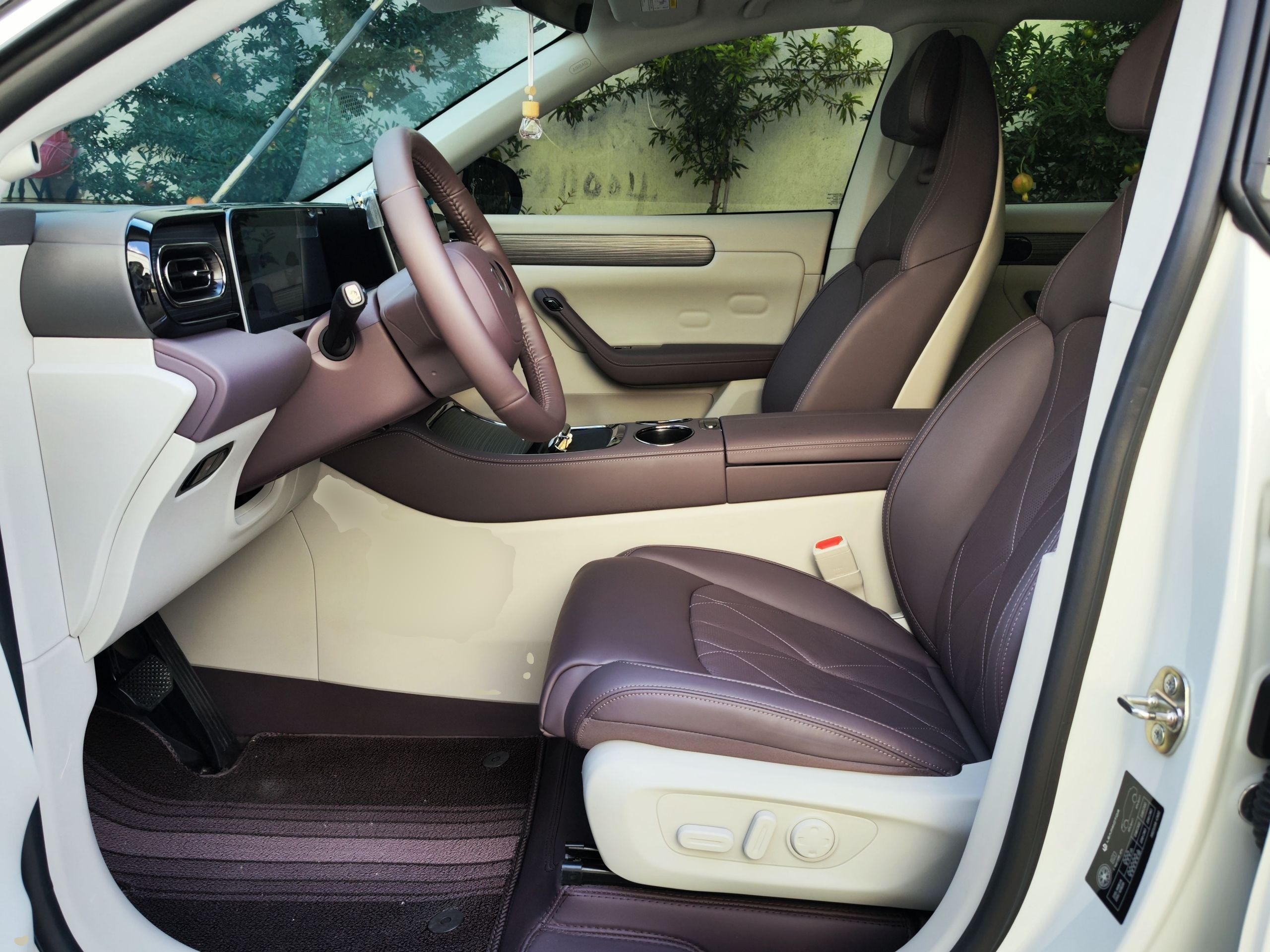 Avant de la voiture