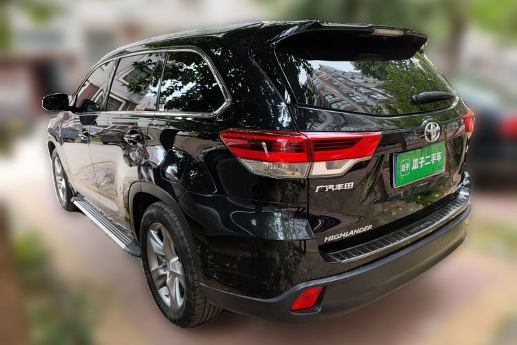 Used Toyota Highlander 2018 2.0T Four-Wheel Drive Luxury Version 7 Seats China VI Standard Rear Left 45 Deg