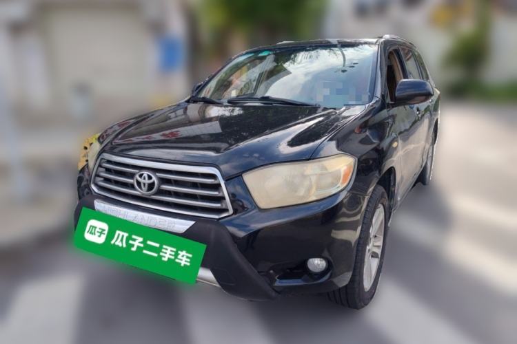Used Toyota Highlander 2009 3.5L 4x4 7-Seater Luxury Edition Guazi used car, China used car export, Used car for sale, Used Toyota cars, Cheapest cars for sale