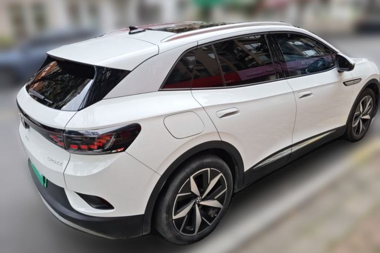 Used Volkswagen ID.4 CROZZ 2022 Long-Range PURE+ Edition Rear Right 45 Deg
