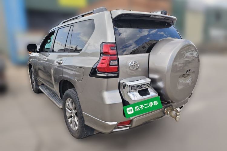 Used Toyota Prado 2019 3.5L Automatic TX-L Deluxe Edition with Rear-Mounted Spare Tire Rear Left 45 Deg