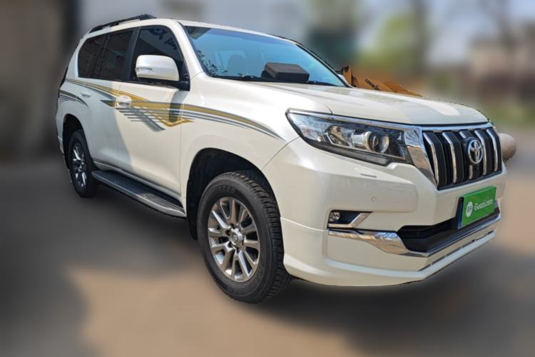 Used Toyota Prado 2019 3.5L Automatic TX-L Deluxe Edition with Rear-Mounted Spare Tire Front Right 45 Deg