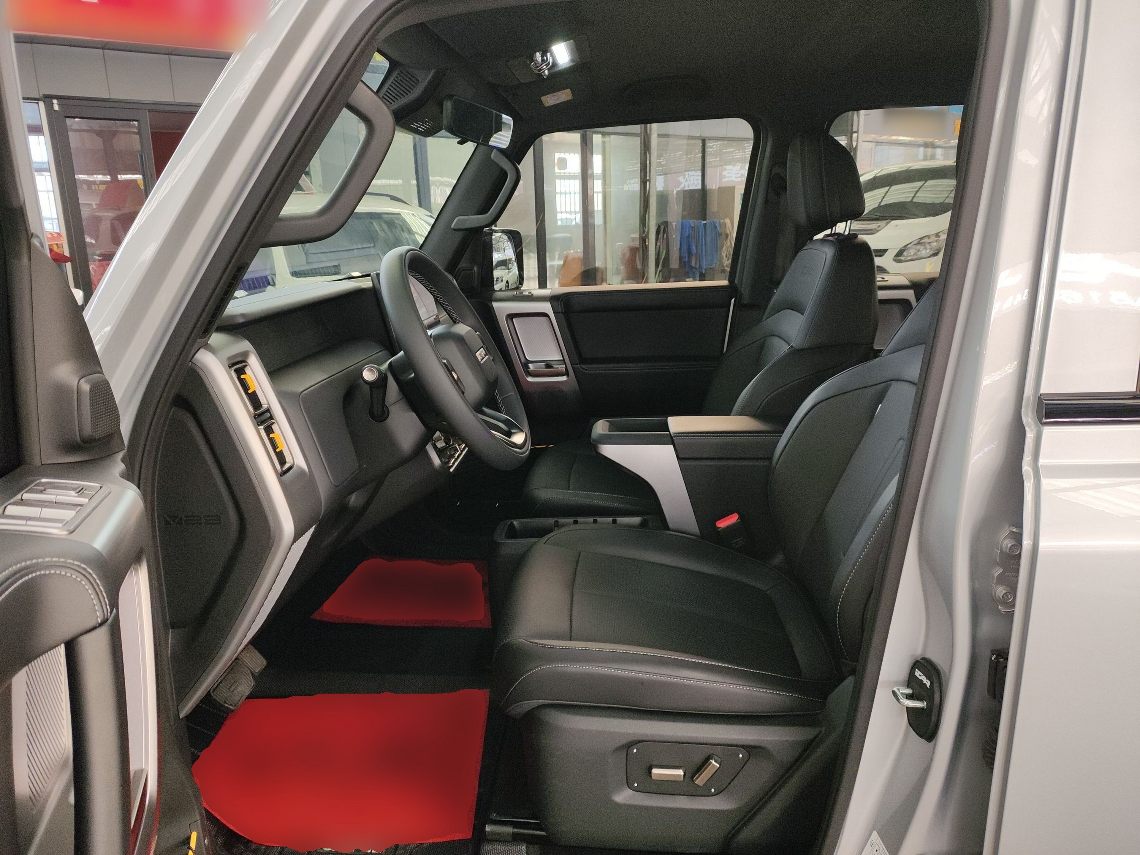 Avant de la voiture