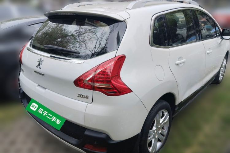 Used Peugeot 3008 2015 2.0L Automatic Classic Edition Rear Right 45 Deg