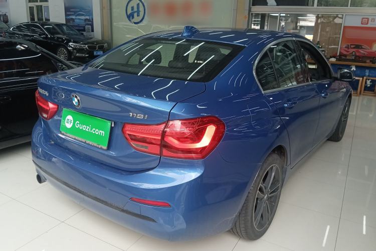 Used BMW 1 Series 2018 118i Sport Edition Rear Right 45 Deg