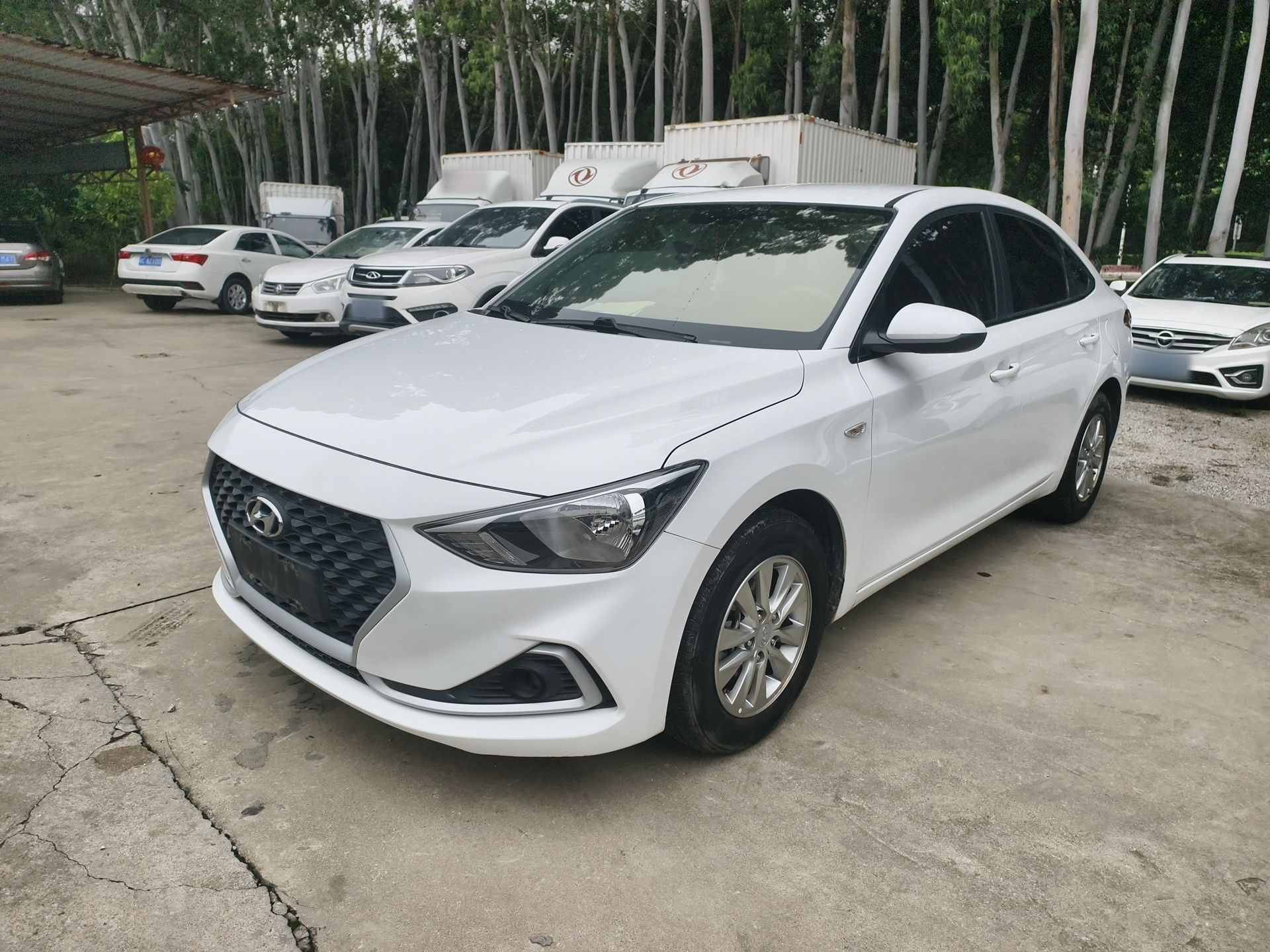 تحت مقدمة السيارة