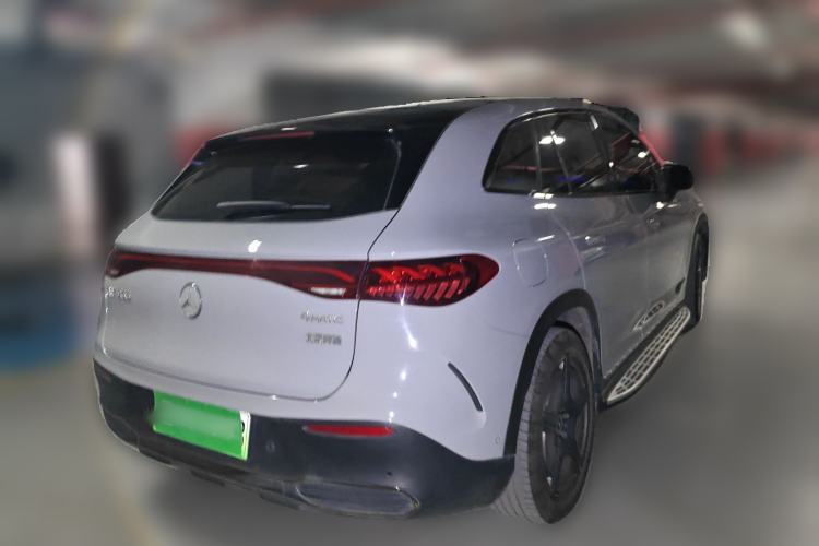 Used Mercedes-Benz EQE SUV 2023 500 4MATIC Special Edition Rear Right 45 Deg