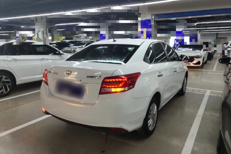 Used Toyota YARiS L Zhi Xiang 2017 1.5E CVT Dynamic Edition Rear Right 45 Deg