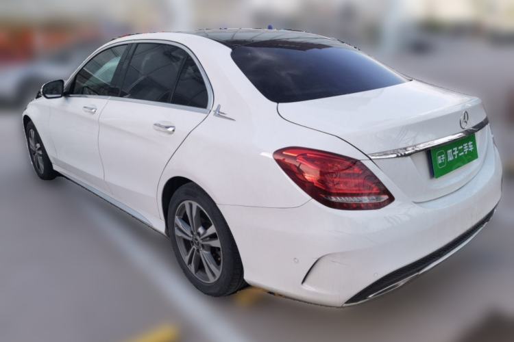 Used Mercedes-Benz C-Class 2017 Facelift C 200 L Sport Edition Rear Left 45 Deg