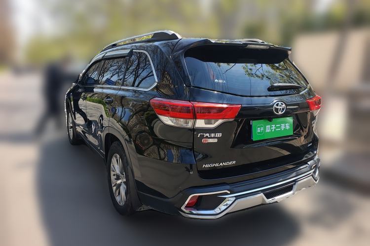 Used Toyota Highlander 2018 2.0T Four-Wheel Drive Elite Edition 7 Seats China VI Standard Rear Left 45 Deg