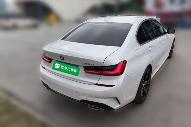 Used BMW 3 Series 2021 Second Facelift 325i M Sport Package Rear Right 45 Deg