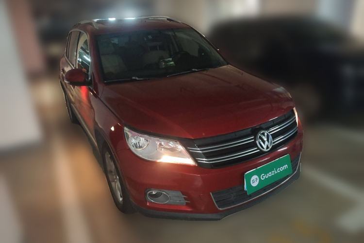 Used Volkswagen Tiguan 2012 1.8TSI Automatic Two-Wheel Drive Elite Edition Front Right 45 Deg