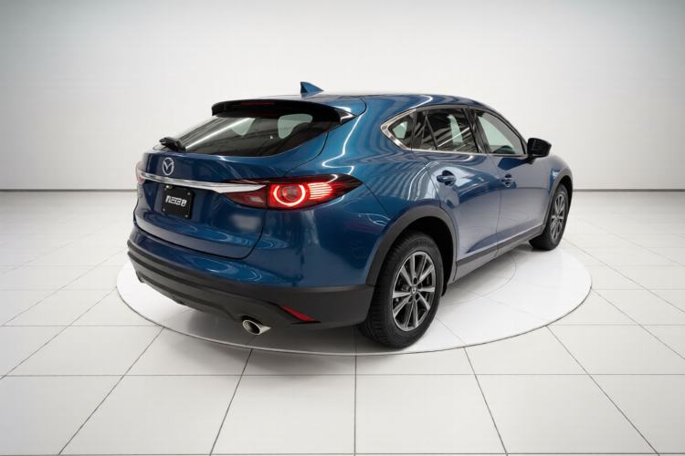 Used Mazda CX-4 2020 2.0L Automatic Two-Wheel Drive Blue Sky Dynamic Edition Rear Right 45 Deg