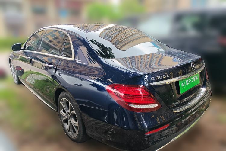 Used Mercedes-Benz E-Class 2020 E 300 L Sport Luxury Edition Rear Left 45 Deg