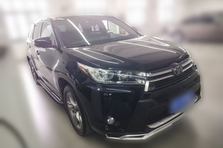 Used Toyota Highlander 2018 2.0T Four-Wheel Drive Luxury Version 7 Seats China VI Standard Front Right 45 Deg