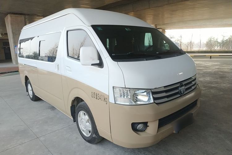 Used Foton Scenic G9 2021 2.4L Gasoline Commercial Version Long Wheelbase High Roof 9-Seater with Clear Window 4K22D4M