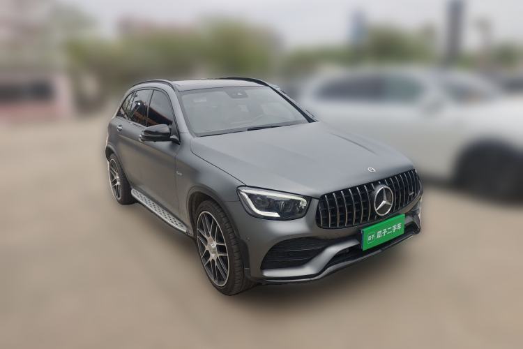 Used Mercedes-Benz GLC AMG 2022 AMG GLC 43 4MATIC Front Right 45 Deg