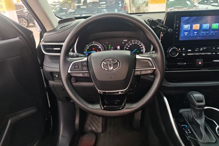 Used Toyota Highlander 2023 2.5L Smart Electric Hybrid Dual-Drive Elite Version 7 Seats Steering Wheel