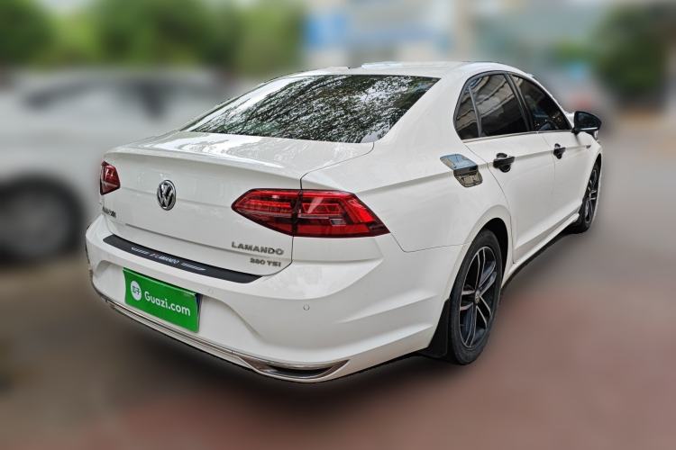 Used Volkswagen Lamando 2019 280TSI DSG Comfort Edition China VI standard Rear Right 45 Deg