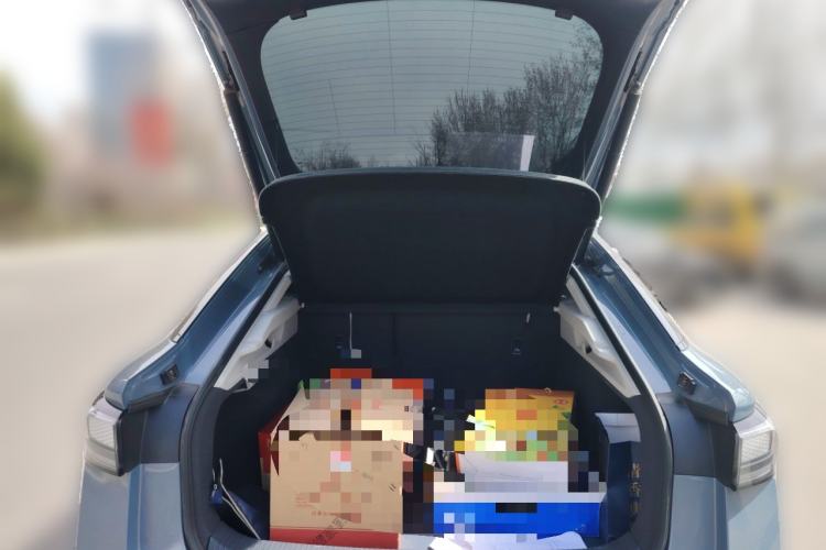 Used Volkswagen ID.7 VIZZION 2024 First Edition Trunk