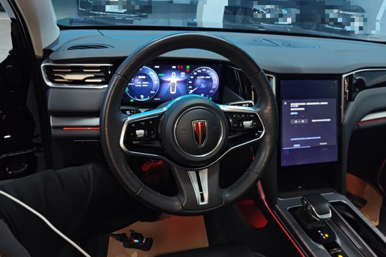 Used Hongqi HS7 PHEV 2024 2.0T PHEV Four-Wheel Drive Flagship Edition 7 Seats
