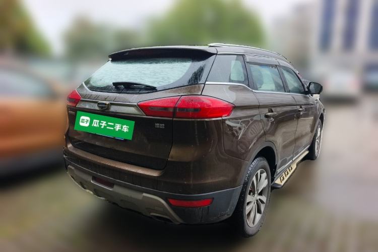 Used Geely Auto Emgrand X7 Sport 2016 1.8TD Automatic ZhiZun Version Rear Right 45 Deg