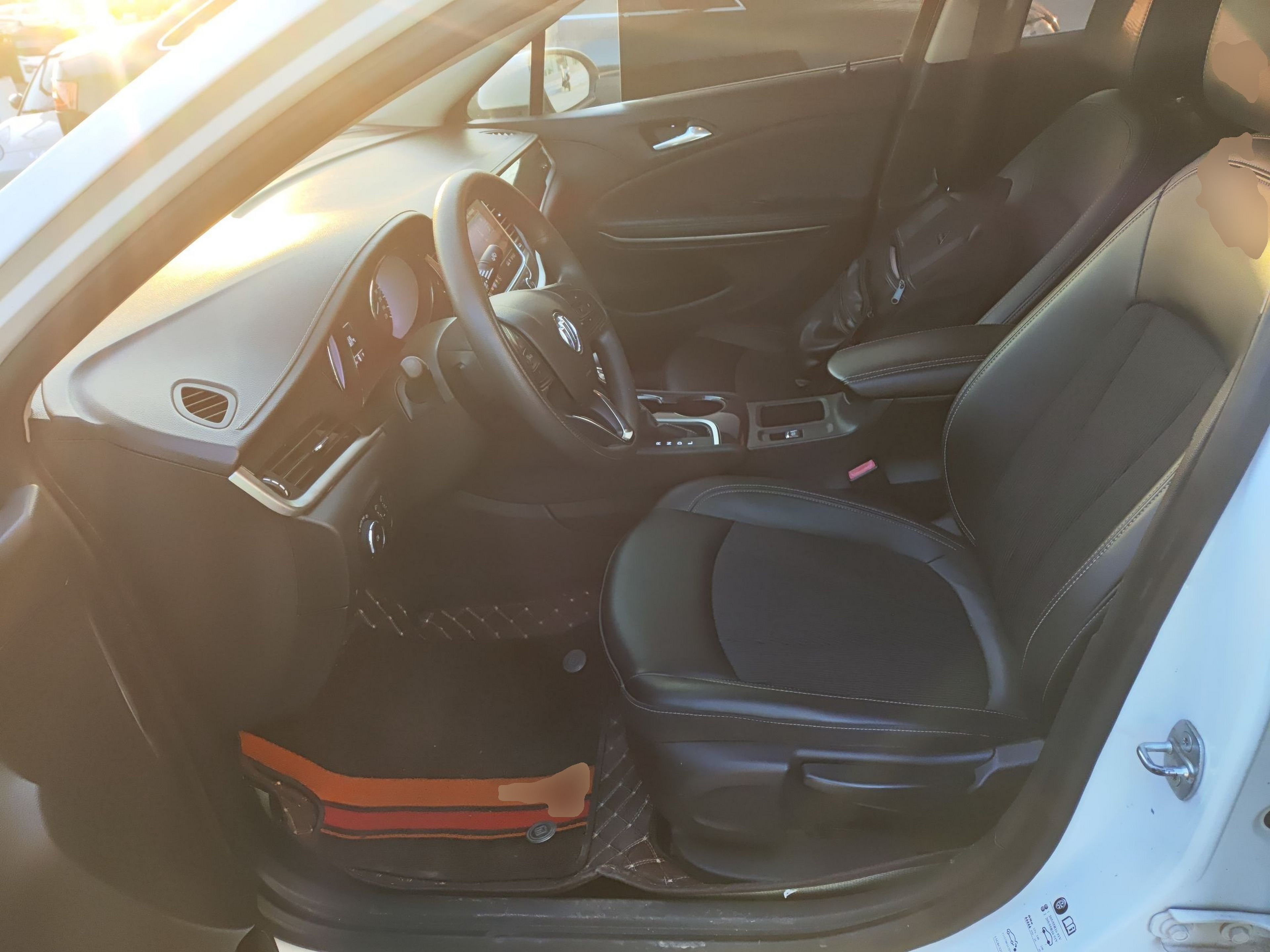 Avant de la voiture