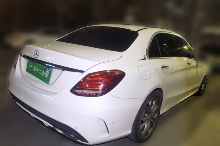 Used Mercedes-Benz C-Class 2015 Restyled C 180 L Sport Edition Rear Right 45 Deg