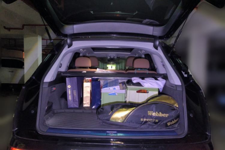 Used Audi Q7 2022 55 TFSI quattro S line Sport model Trunk