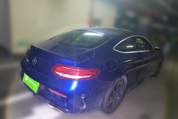 Used Mercedes-Benz C-Class 2017 Facelift C 200 Coupe Rear Right 45 Deg
