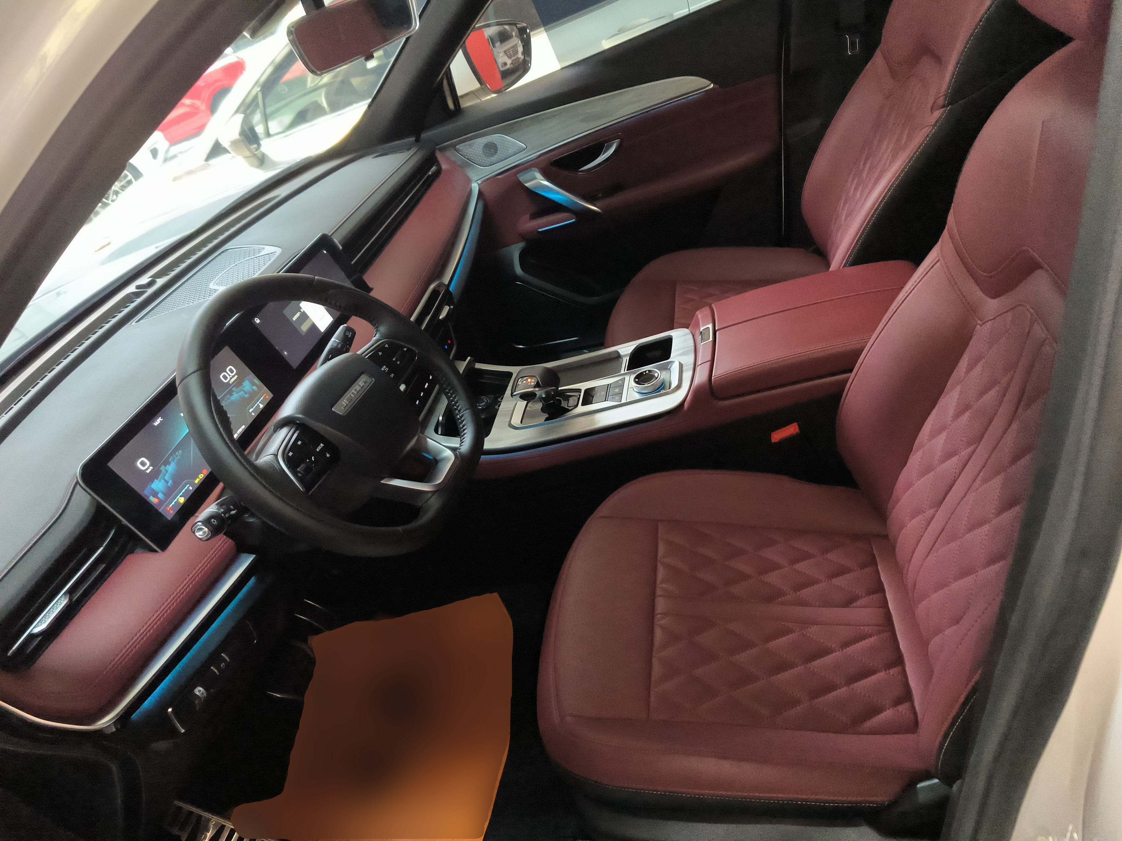 Interior delantero