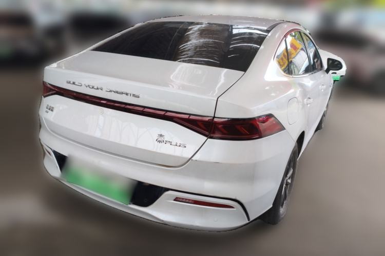 Used BYD Qin PLUS 2021 EV 400KM Leading Comfort Edition Rear Right 45 Deg