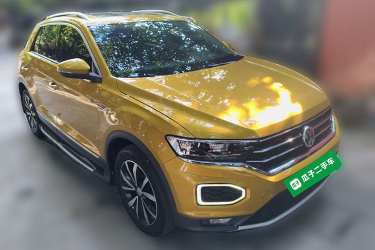 Used Volkswagen T-ROC 2018 280TSI DSG Two-Wheel-Drive Comfort Version China V Standard Front Right 45 Deg
