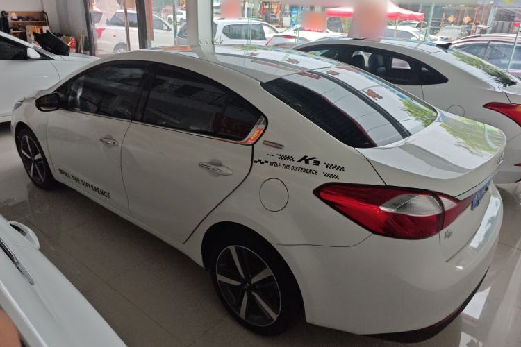 Used Kia K3 2017 1.6L Automatic 15th Anniversary Special Edition GLS Rear Left 45 Deg