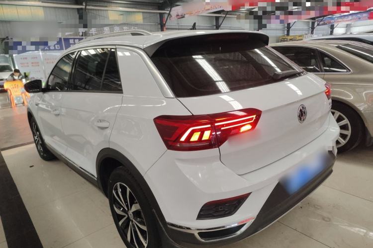Used Volkswagen T-ROC 2018 280TSI DSG Two-Wheel-Drive Comfort Version China V Standard Rear Left 45 Deg