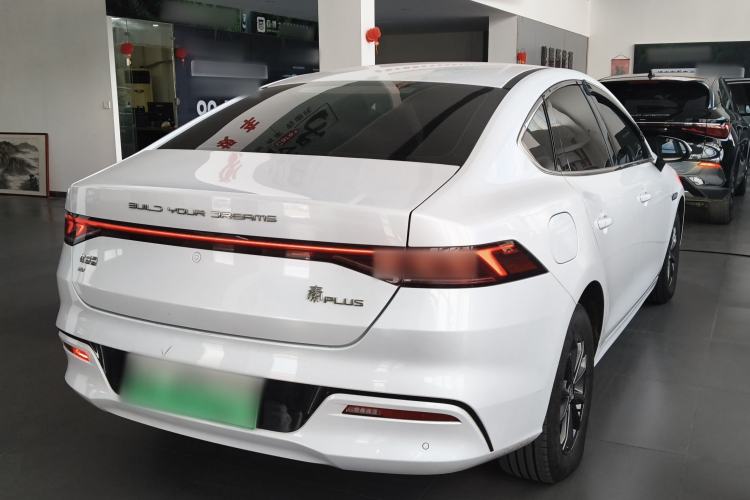 Used BYD Qin PLUS 2021 EV 400KM Leading Comfort Edition Rear Right 45 Deg