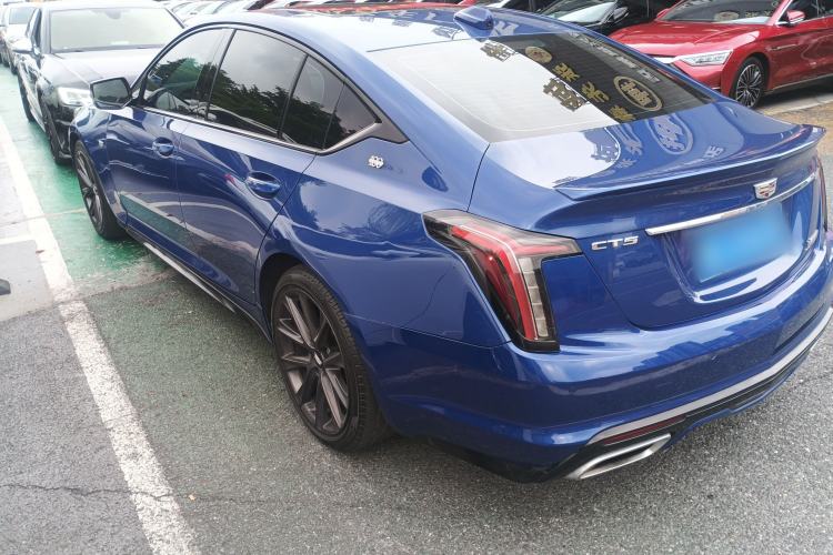 Used Cadillac CT5 2020 28T Platinum Sport Edition Rear Left 45 Deg