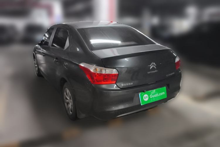 Used Citroen Elysee 2016 1.6L Manual Fashion Edition Rear Left 45 Deg