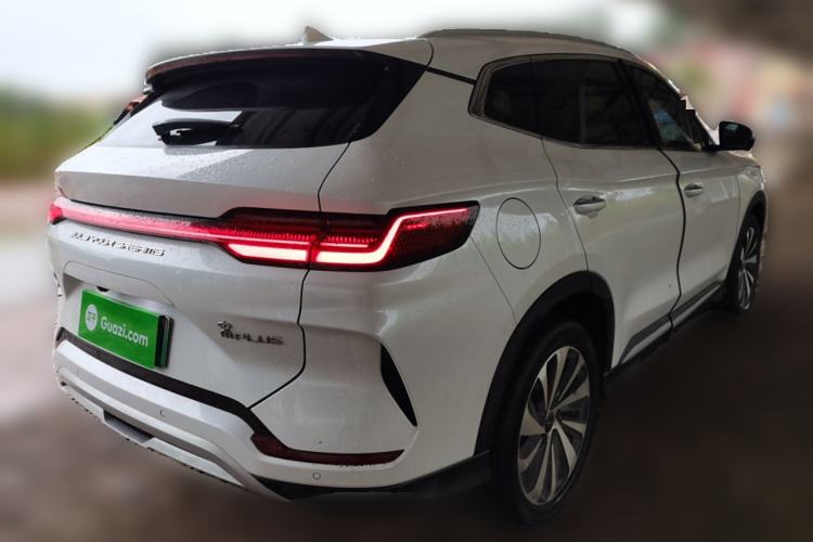 Used BYD Song PLUS New Energy 2023 Champion Edition DM-i 110KM Flagship PLUS Rear Right 45 Deg