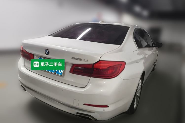 Used BMW 5 Series 2020 525Li Luxury Package Rear Right 45 Deg