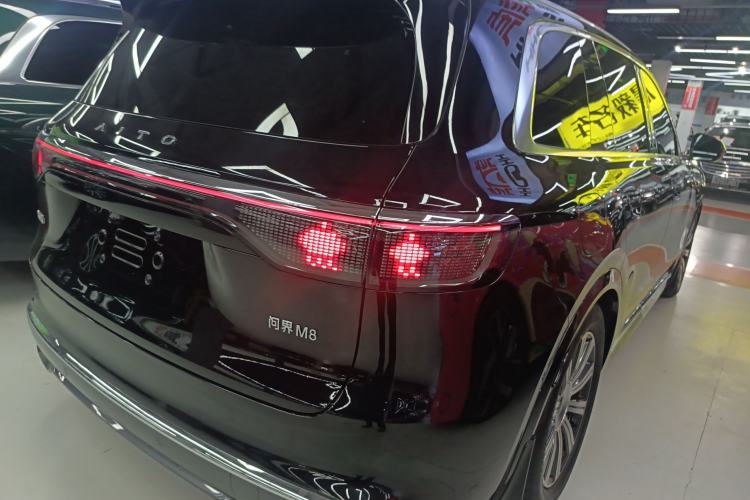 Used Hima AITO M8 2025 Extended-Range Max Version 37 kWh 5-Seater Rear Right 45 Deg