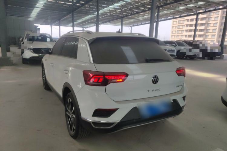 Used Volkswagen T-ROC 2021 280TSI DSG Two-Wheel Drive Comfort Connect Edition Exterior 2