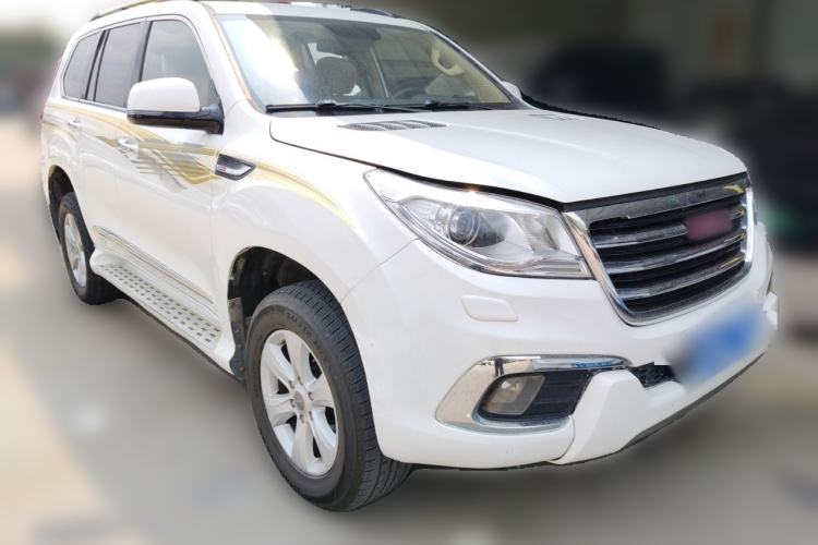 Used Haval H9 2015 2.0T Four-Wheel Drive Luxury 7-Seater Front Right 45 Deg