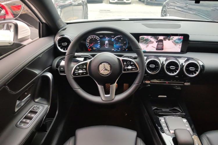 Used Mercedes-Benz A-Class 2022 Restyled A 200 L Sport Sedan Dynamic Version Steering Wheel