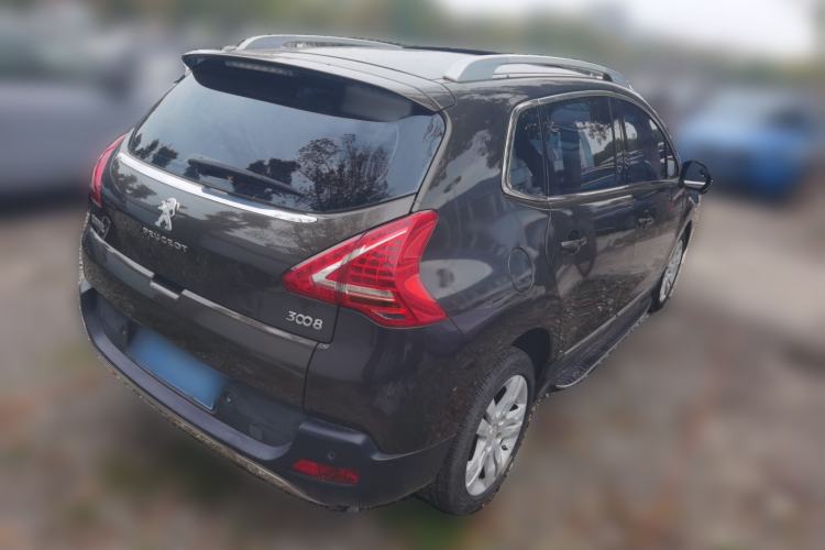 Used Peugeot 3008 2013 2.0L Automatic Trend Edition Rear Right 45 Deg