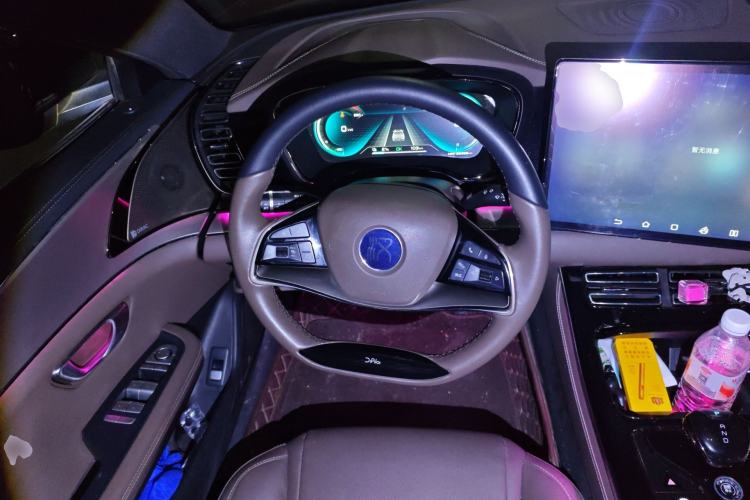 Used BYD Han 2020 EV Long-Range Luxury Model Steering Wheel