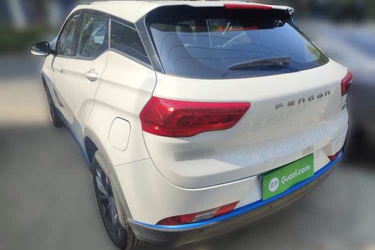 Used Dongfeng Fengon E3 2019 EVR Range-Extended Smart Enjoyment Model Rear Left 45 Deg